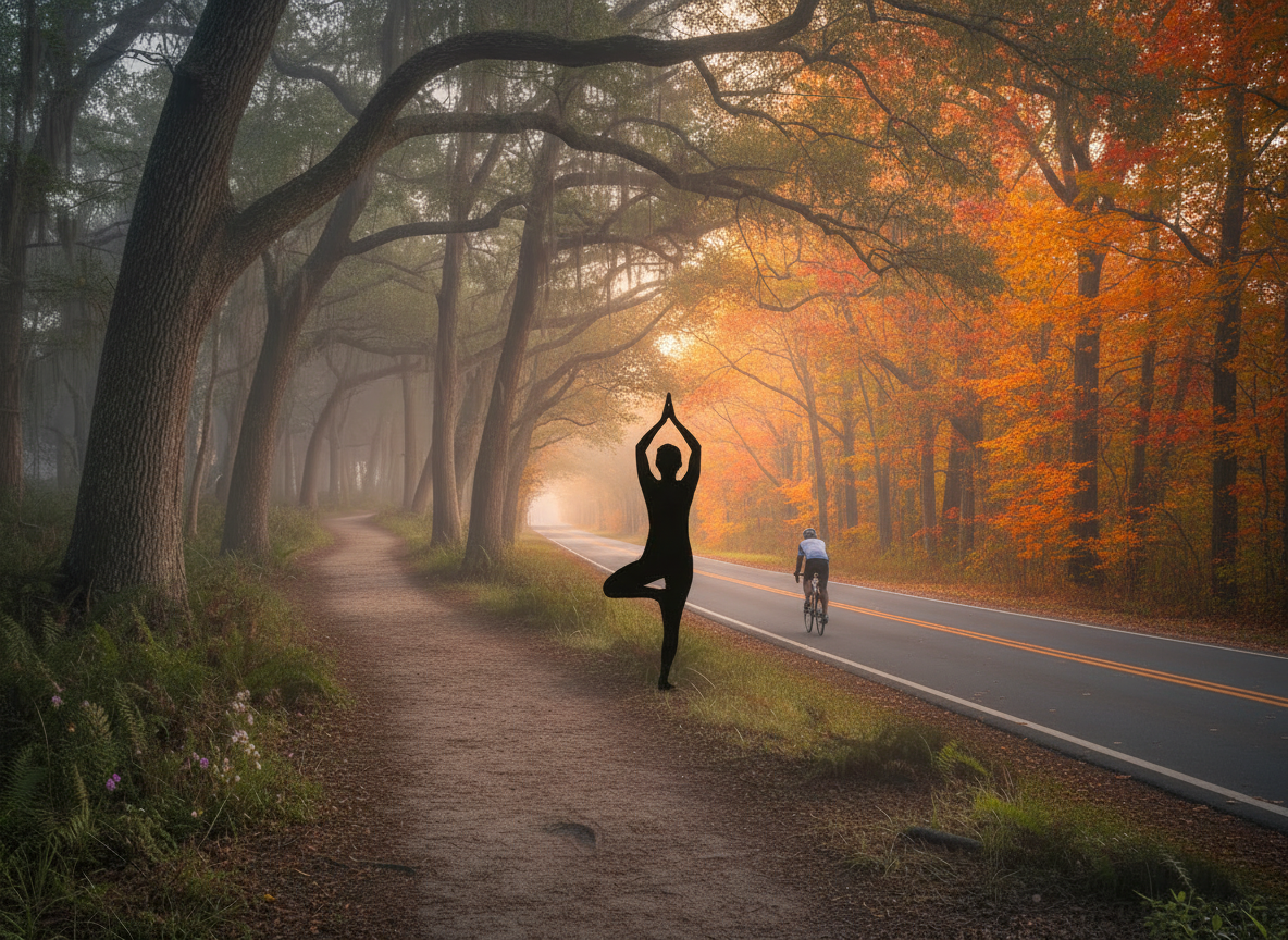 Flow Through Time: Movement, Mindfulness, and the Colonial Parkway