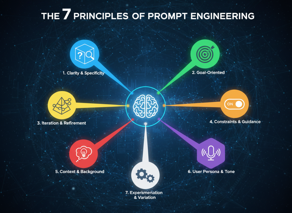 7 core principals of prompt engineering 2
