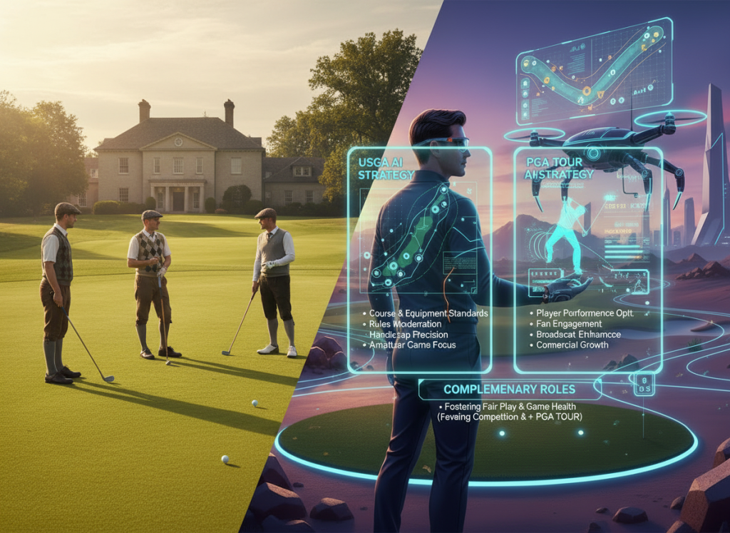 split screen traditional vs digital golf.png.webp