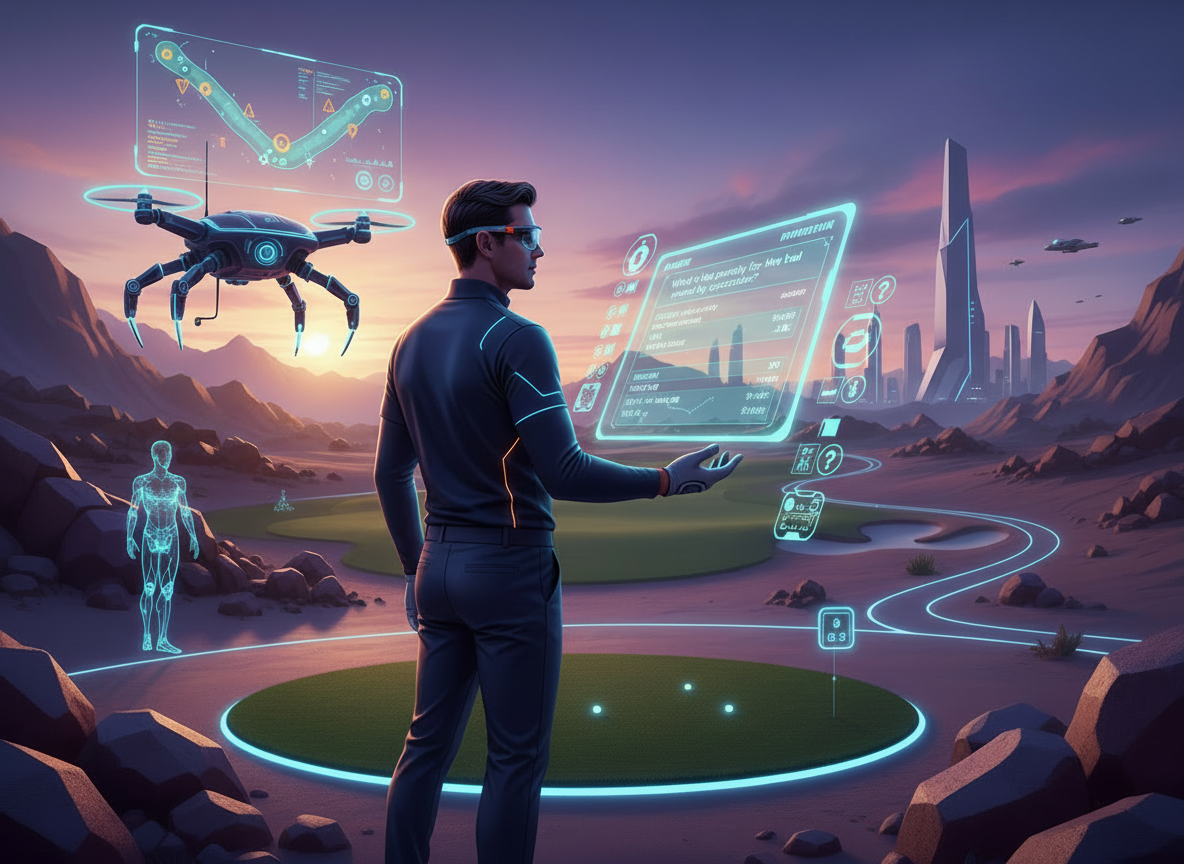 USGA AI avatar rules assistant answering multilingual Rules of Golf questions in real time.